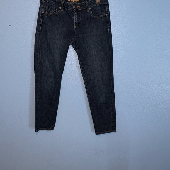 Kut From the Kloth Bardot Boyfriend Skinny Dark Blue Jeans. B2 - Picture 7 of 8